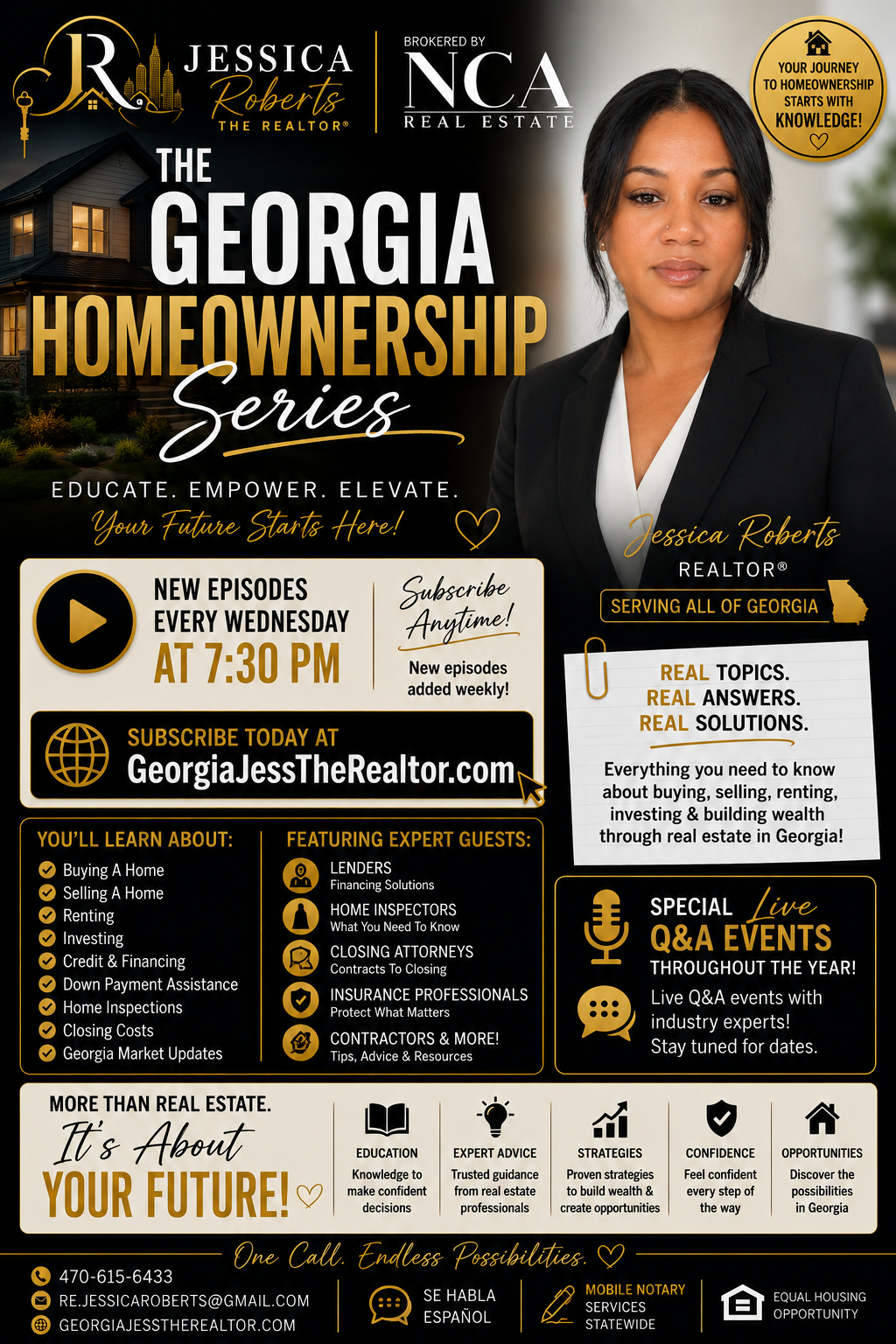 The Georgia Homeownership Series™ — Free educational real estate series by Jessica Roberts REALTOR®
